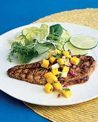 Grilled Snapper With Mango Salsa Recipe