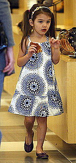Pictures of Suri Cruise Shopping in BabyGap Dress