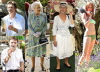 Pictures of 2010 Chelsea Flower Show Inc Jamie Oliver, Raymond Blanc, Queen Elizabeth II, Helen Mirren, Olivia Inge in Bikini