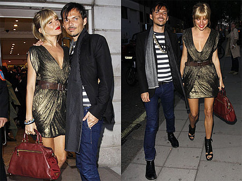 Pictures of Sienna Miller and Matthew Williamson in London