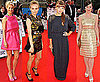 Pictures of Celebrities Women on The Red Carpet at the National Movie Awards in London including Katie Holmes, Gwyneth Paltrow 2010-05-26 13:57:00