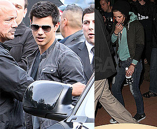 Pictures of Twillight Stars Kristen Stewart and Taylor Lautner at Featherdale Wildlife Park / Zoo in Australia Promoting Eclipse