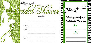 Bridal Shower and Bachelorette Party Invitations