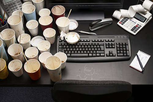 Keeping Desk Space Clean