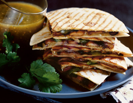 Mushroom-Manchego Quesadilla Recipe
