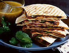 Mushroom-Manchego Quesadilla Recipe