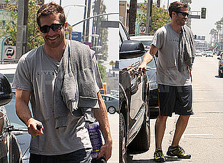 Pictures of Prince of Persia's Jake Gyllenhaal After a Workout in LA