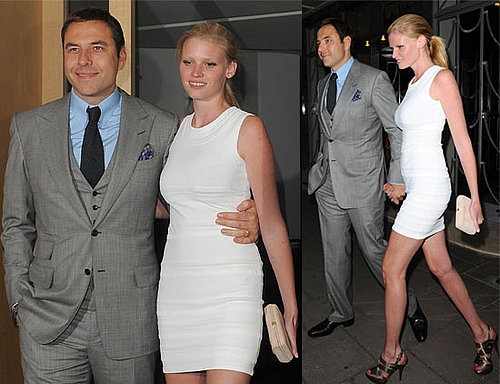 Pictures of David Walliams and Lara Stone Out in London Together