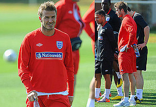 Pictures of David Beckham Warming Up Before World Cup 2010-06-04 16:30:25
