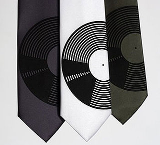 Vinyl Record Necktie