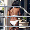 Celebrity Wearing White Bikini