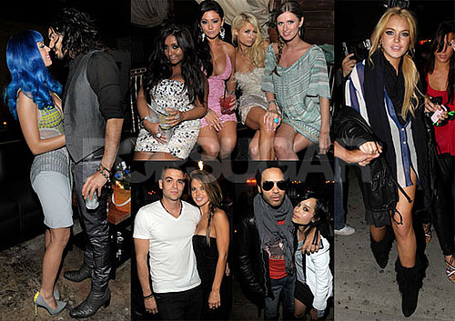 Pictures of Katy Perry, Russell Brand, Paris Hilton, Lindsay Lohan, And More Celebrating After The 2010 MTV Movie Awards 2010-06-07 07:45:00