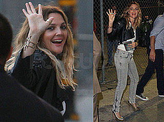 Pictures of Drew Barrymore Leaving The Jimmy Kimmel Show