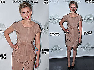 Pictures of Scarlett Johansson at the Annual Theatre World Awards in NYC 2010-06-08 14:30:00