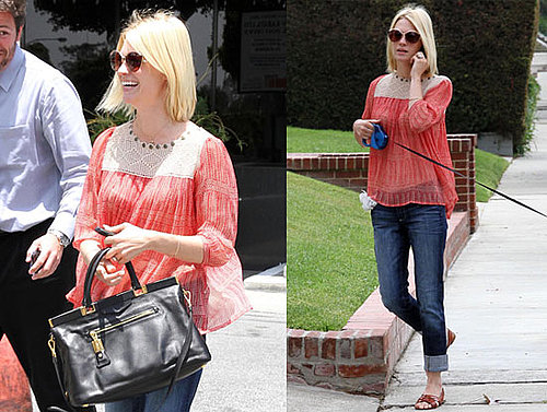 Pictures of La Mer Spokeswoman January Jones Out in LA