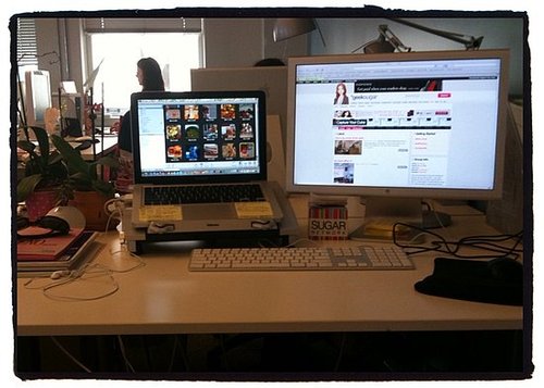 Double Screen Kind of Desk