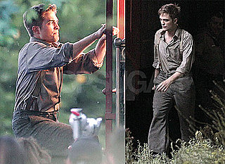 Pictures of Robert Pattinson Filming Water For Elephants 2010-06-10 06:30:00