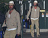 Pictures of Brad Pitt Going to a Night Meeting in LA