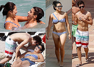 Pictures of Glee's Jenna Ushkowitz in a Bikini With Costar Kevin McHale Shirtless in Monaco