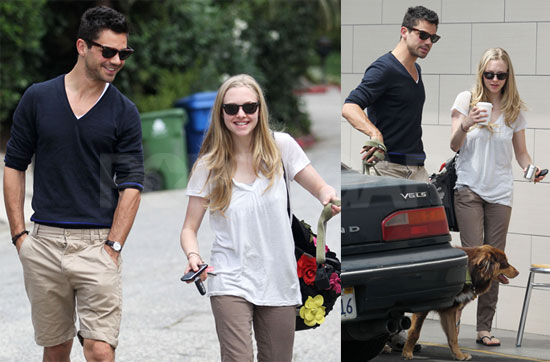 Pictures of Dominic Cooper and Amanda Seyfried