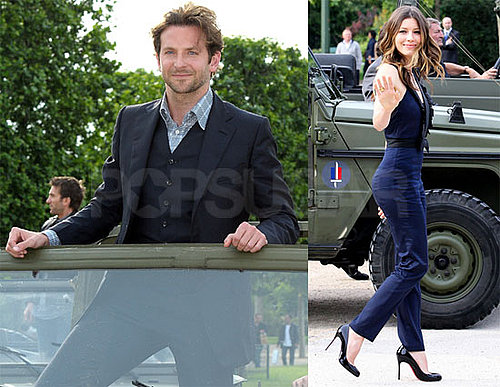 Pictures of Bradley Cooper and Jessica Biel Promoting The A-Team in Paris 2010-06-15 10:45:00