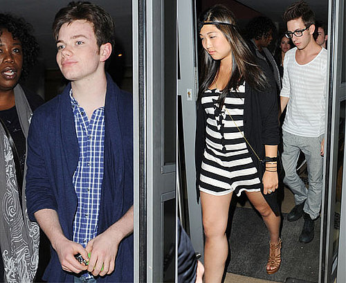 Pictures of the Glee Cast in London, Watch Clip of Season Finale