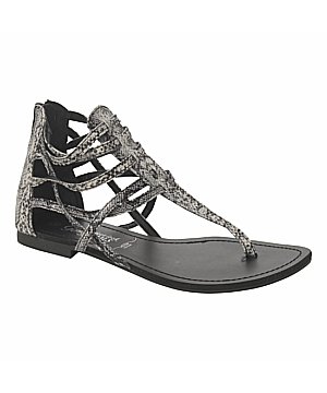 new look snake gladiator sandals