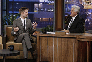 Pictures and Video of Robert Pattinson on The Tonight Show with Jay Leno 2010-06-15 21:12:56