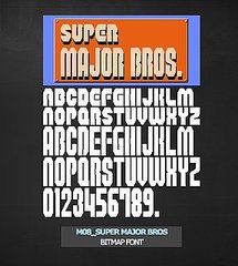 Vintage Video Game Fonts Vintage Video Game Fonts