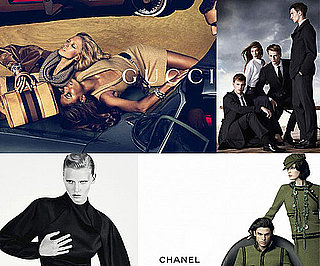 Alexa Chung for Pepe Jeans, Lara Stone for Calvin Klein, Karlie Kloss for Aquascutum
