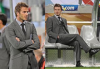 Pictures of David Beckham at the England vs. Algeria World Cup Match 2010-06-18 15:30:55