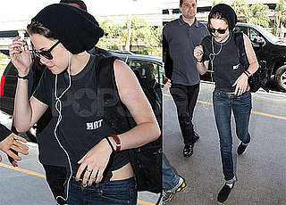 Pictures of Kristen Stewart at LAX
