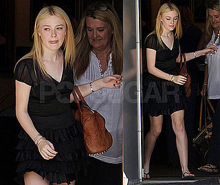 Pictures of Dakota Fanning Leaving a Photo Shoot in LA 2010-06-22 08:45:00