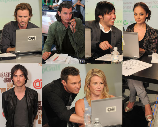 Pictures From Larry King's Telethon