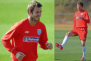 Pictures of David Beckham at a Training Session With England's World Cup Soccer Team 2010-06-22 11:30:00