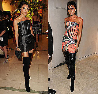 Photos of Victoria Beckham Wearing Giles Dress Twice 2010-06-24 14:00:22