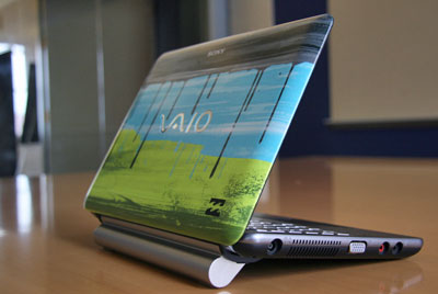 Pictures of the Sony Vaio W