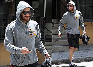 Pictures of Jake Gyllenhaal Leaving the Gym in LA