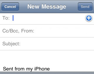 Mobile Email Signatures