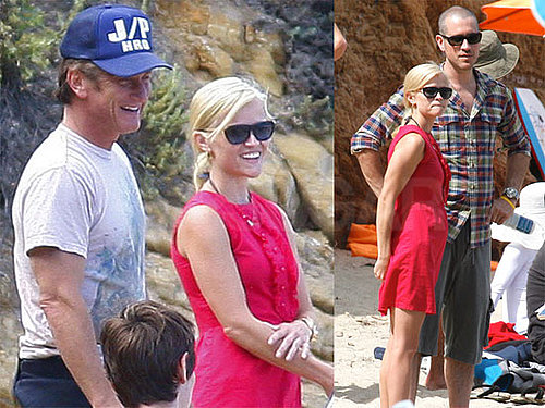Pictures of Reese Witherspoon at a Fourth of July Barbecue With Jim Toth, Sean Penn, and Tim Robbins