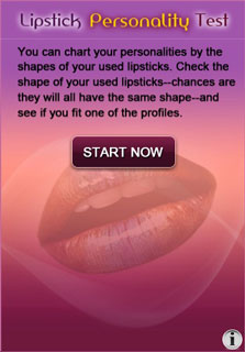 Lipstick Personality Test iPhone App