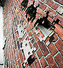 Pictures of the Space Invader Mirrors