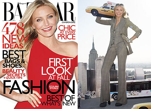 Pictures and Quotes From Knight and Day's Cameron Diaz in Harper's Bazaar