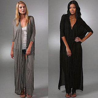 Enza Costa Floor-Length Cardigan