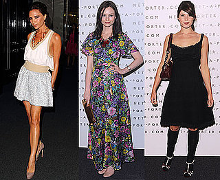 Pictures from Net-A-Porter's Tenth Birthday Party in Westfield With Victoria Beckham, Gemma Arterton