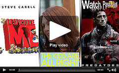Video Movie Reviews For Despicable Me, The Kids Are All Right, and Predators