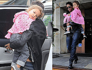 Pictures of Halle Berry and Nahla Aubry Grabbing Lunch in LA