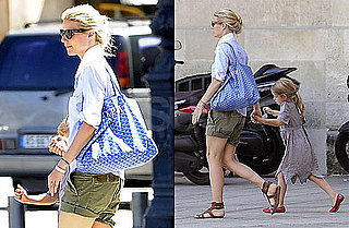 Pictures of Gwyneth Paltrow Walking in Paris With Daughter Apple Martin