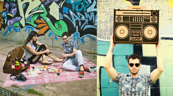 Photos of the Boxal Boombox Urban Picnic Box Set 