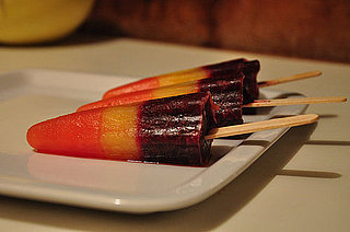 Blueberry Popsicles With Watermelon and Lemonade